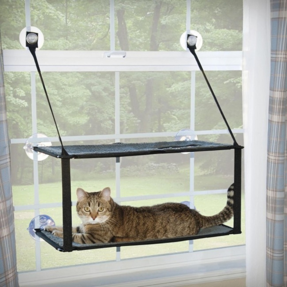 K&H Pet Product Double Stack Window Mount Cat Sill